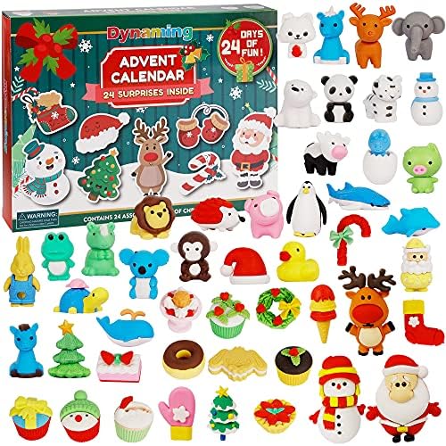 Amazon.com: Dynaming 2022 Advent Calendar Christmas 24 Days Countdown, 48 Puzzle Erasers Animal Santa Claus Snowman Figures, Xmas Surprise Toy Gift Party Favors for Kids Boys Girls : Home & Kitchen amazon-com-dynaming-2022-advent-calendar-christmas-24-days-countdown-48-puzzle-erasers-animal-santa-claus-snowman-figures-xmas-surprise-toy-gift-party-favors-for-kids-boys-girls-home-kitchen
