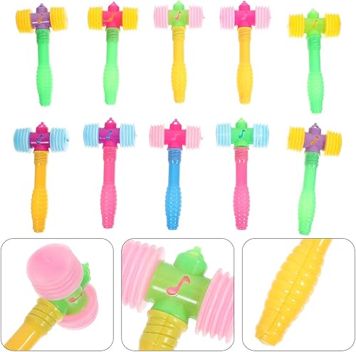 Miniatura 5 de Martillo de juguete de plástico para niños, martillo de juguete sensorial para niños, mazo de juguete que golpea, juguete de rompecabezas, martillo