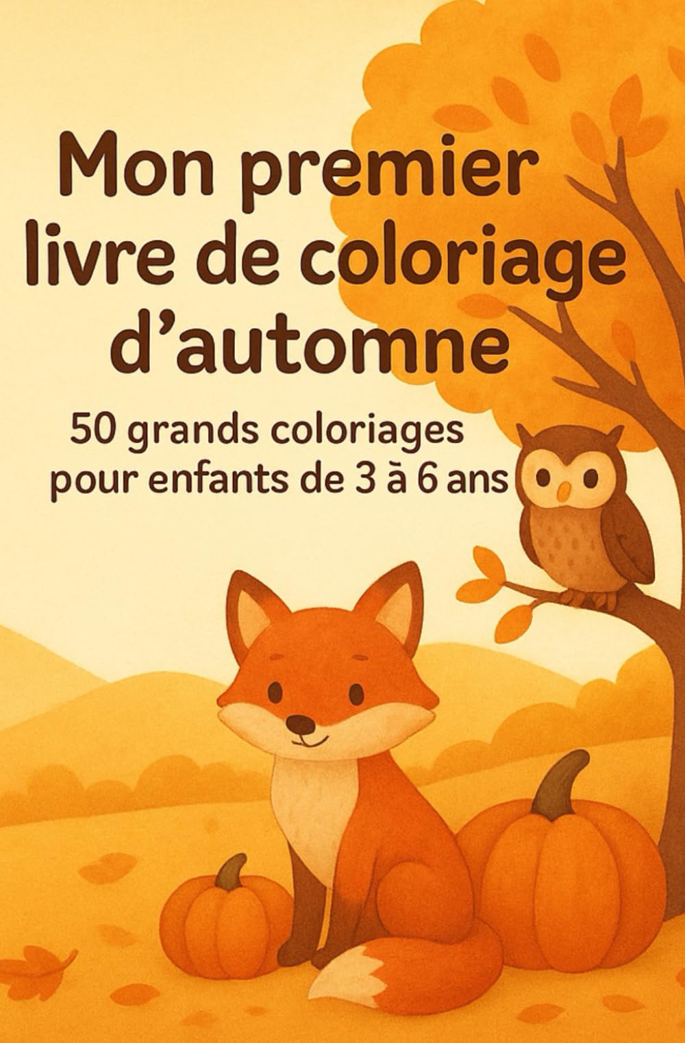 Mon premier livre de coloriage d'automne