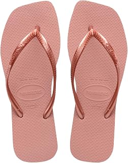 Women Slim Square Sandal - Classic Square Toe Sandals