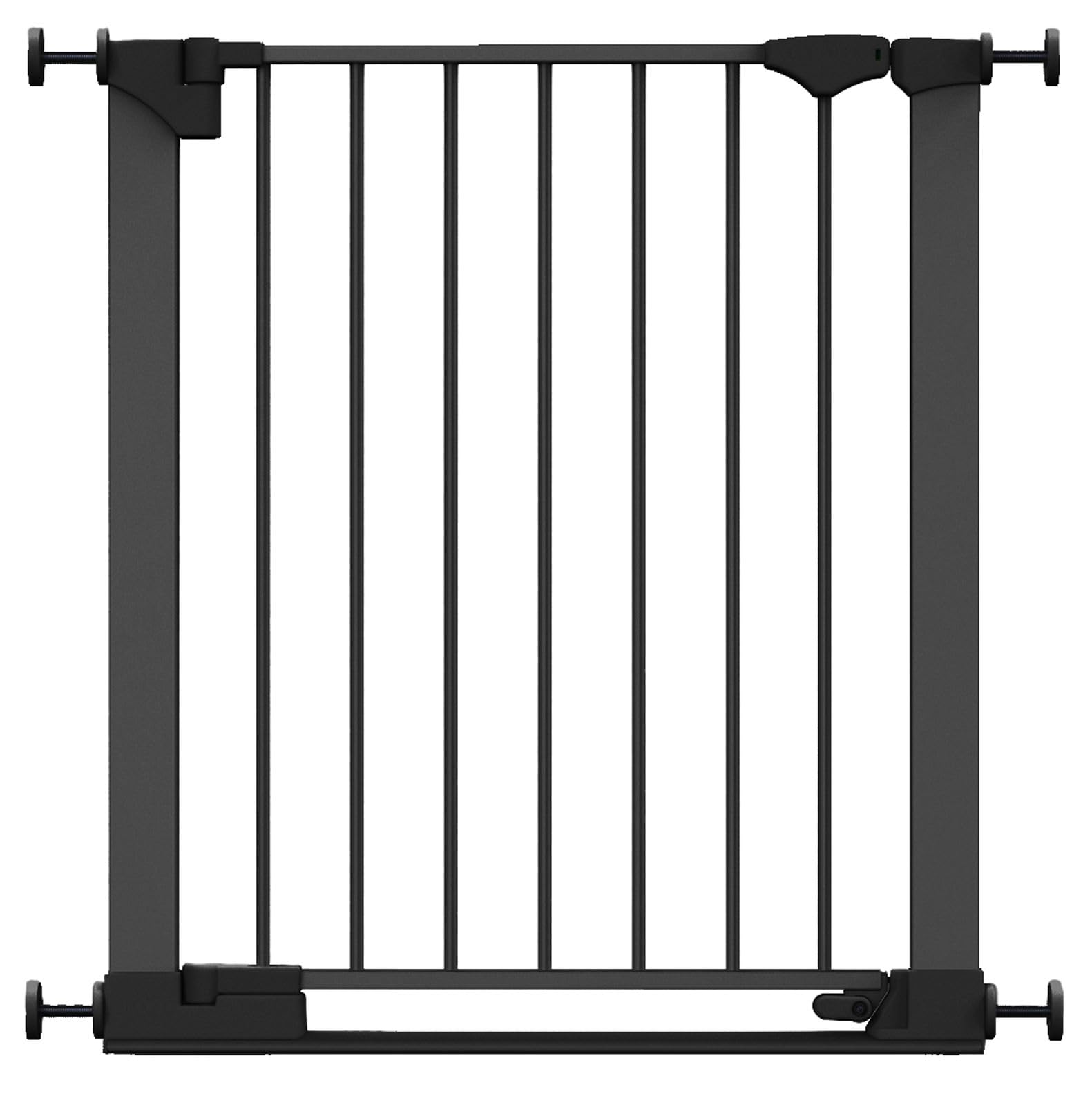 Safetots Safestep GateBlack68Cm75CmExtra Low WalkthroughPressure Fit Safety GateBaby Gate For Stairs And Doors from B&Q