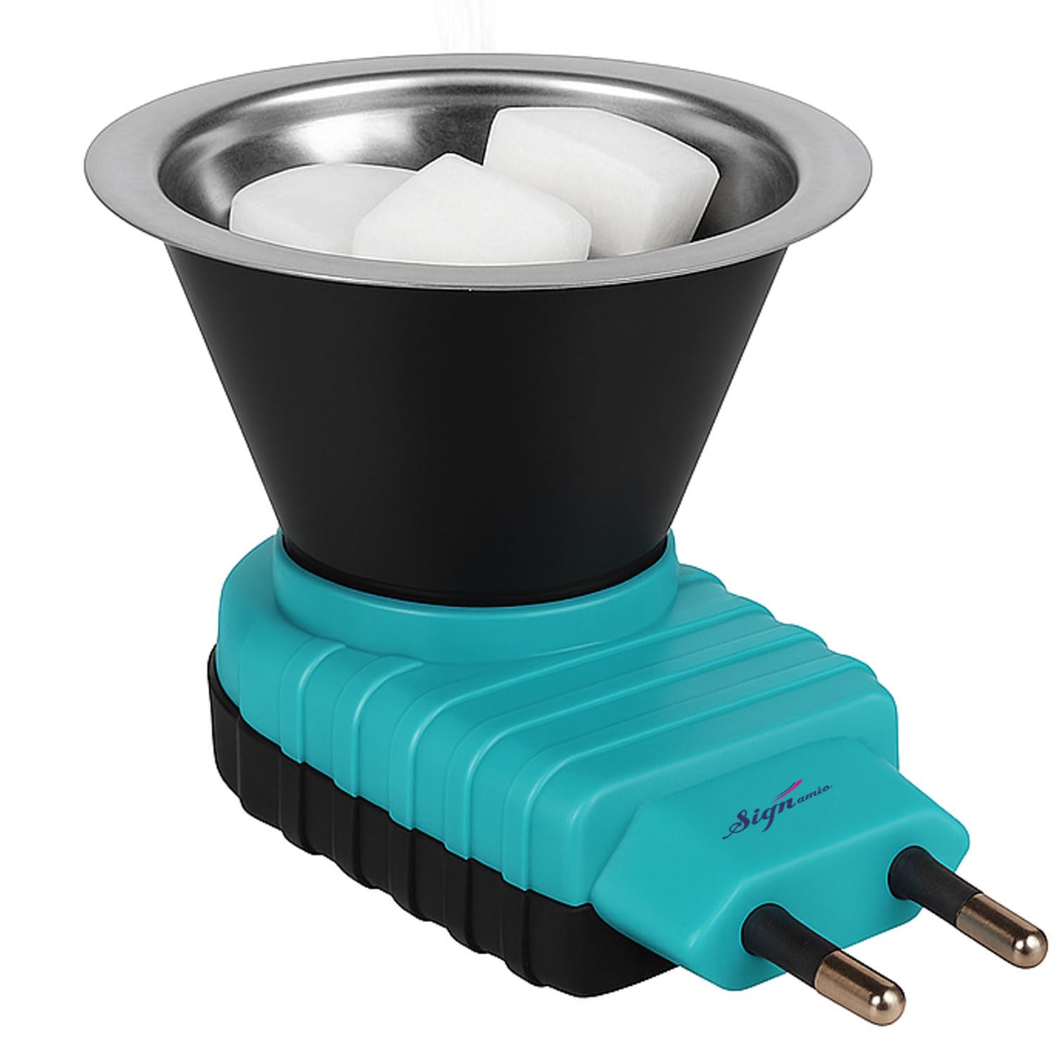 SIGNAMIO Electric Kapoor dani Electrical Machine/Incense-Aroma Burner/Kapur Dani-Blue Color-Pack 1(Alloy Steel, Round)-image-47