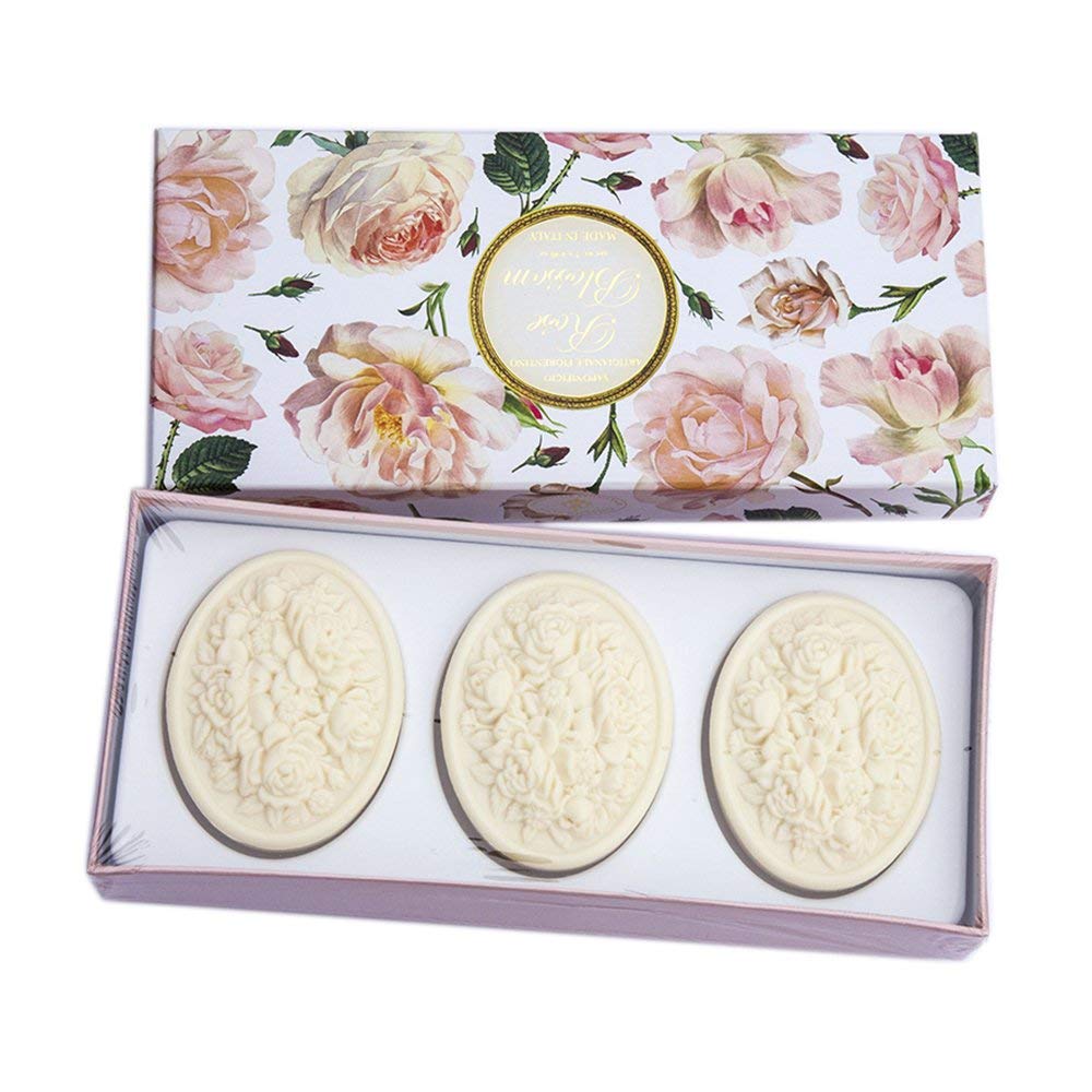 Saponificio Artigianale Fiorentino Sabun 3x125 Gr - Rose Blossom
