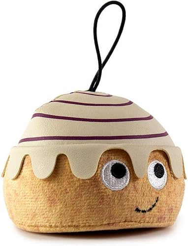 Kidrobot Yummy World Cindy The Cinnamon Roll - Peluche pequeño para desayuno en la cama