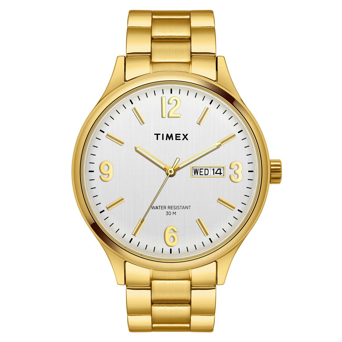 TIMEX Fashion Collection Multifunction Mens Analog Silver Coloured Dial Quartz Watch, Round Dial with 43mm Case Width (B0BL15DPDN) Amazon Price History, Amazon Price Tracker