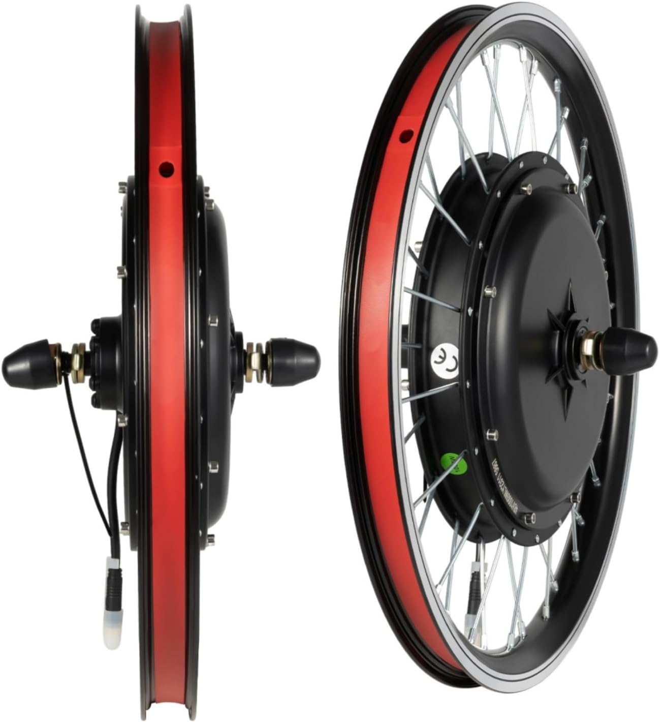 20″ Electrical Bicycle Entrance Wheel E-Bike Conversion Package 48V 1000W Bike Bicycle Biking Energy Hub Motor SW-810 LED Show Clever Controller Set (20” 48V 1000W Entrance Wheel Package,)