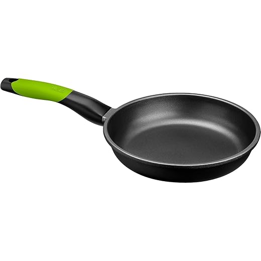BRA PRIOR - Sartén, 22 cm, aluminio fundido con antiadherente Teflon Innovations, apto para todo tipo de cocinas incluida inducción