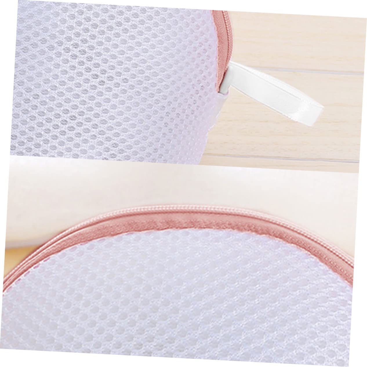 MAGICLULU 9piezas Bolsa De Lavandería De Soporte De Concha Protección Para Sujetadores y Lencería Color Rosa y Gris Para Ropa Interior y Lavado Seguro