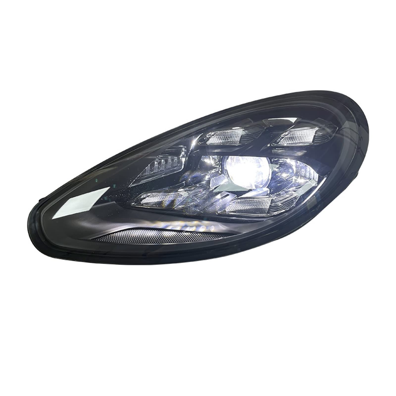 Projekt motoryzacyjny reflektorów, świateł do jazdy dziennej, świateł drogowych i mijania, akcesoriów do podwójnych reflektorów LED, kompatybilny z latami 2011-2017 (Color : For 15-17, Size : FOR AF