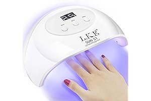 UV LED Nail Lamp: 72W Gel Nail Polish Curing Lamp