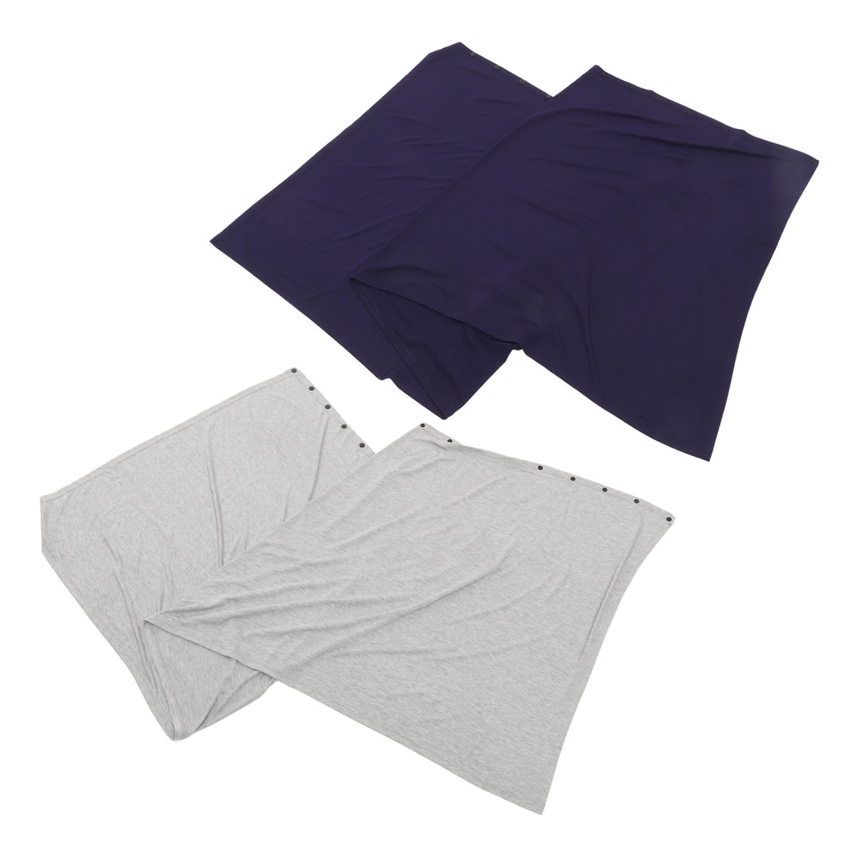 2stücke Babyponcho Stilltuch Zum Stillen Stillsichtschutz Stillsicherheitstuch Damentuch Stilldecke Stilltuch Multi-verwendung Zubehör Knopfverschluss