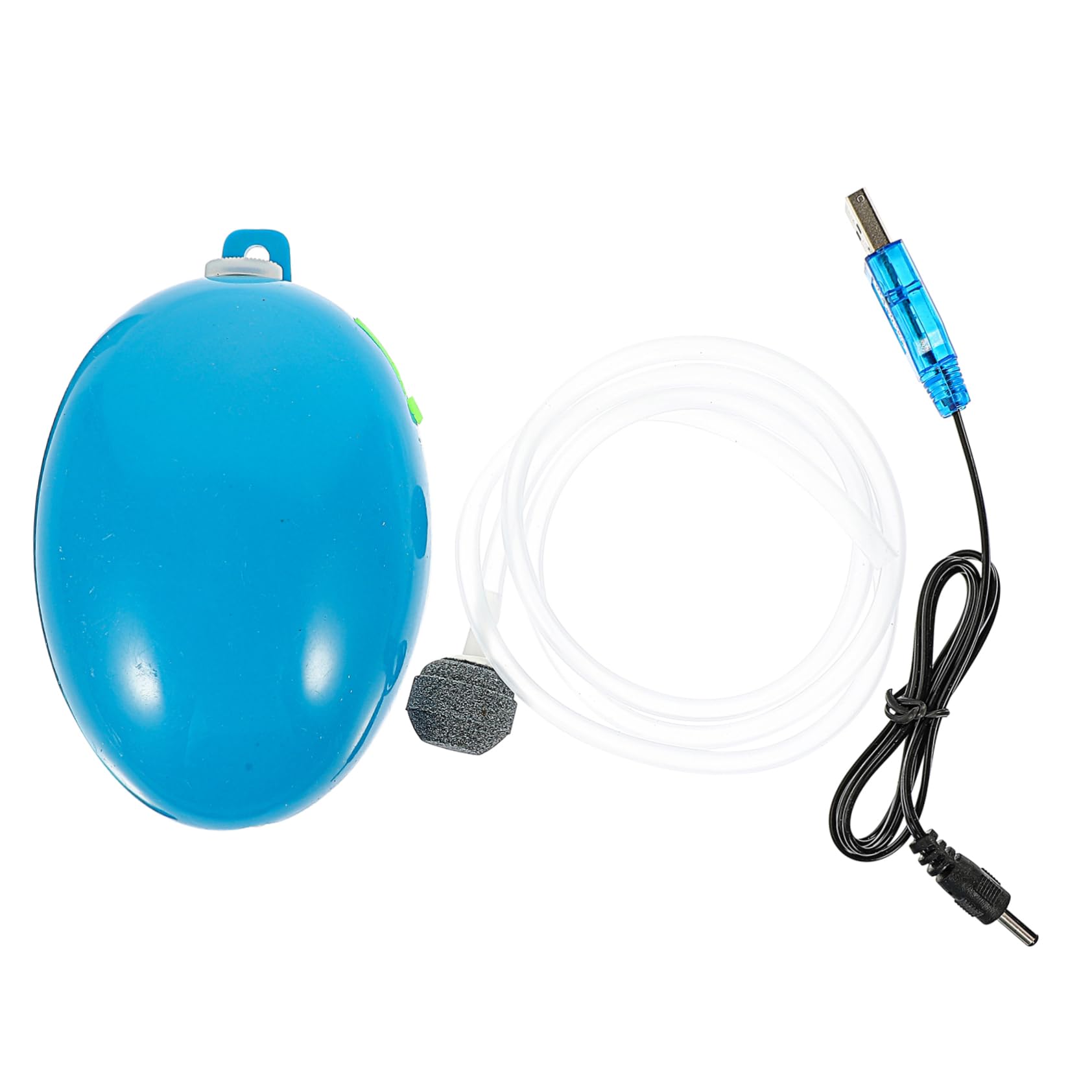 BESPORTBLE Sauerstoffpumpe für Fischbecken Portable air Pump Aquarium air Pump Indoor Aquarium Oxygen Pump tauchfähig Luft Schwimmbad Aquarium -Sauerstoffpumpe Aquariumzubehör Abs Blue