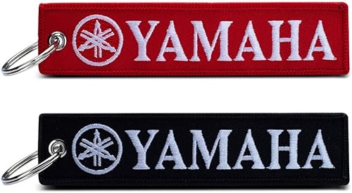 Llavero Yamaha bordado de 2 piezas, llavero de motocicleta Yamaha, accesorios para llave de motocicleta Yamaha disponible en Yaxa Colombia