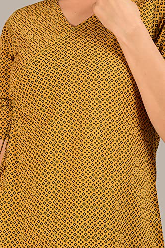 Image of COTLAND Fashions Jaipuri Cotton Angrakha Style Top for Women (Partial Open)