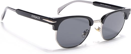 EYEJACK by Voyage UV Protected Hexagonal Sunglasses for Men & Women