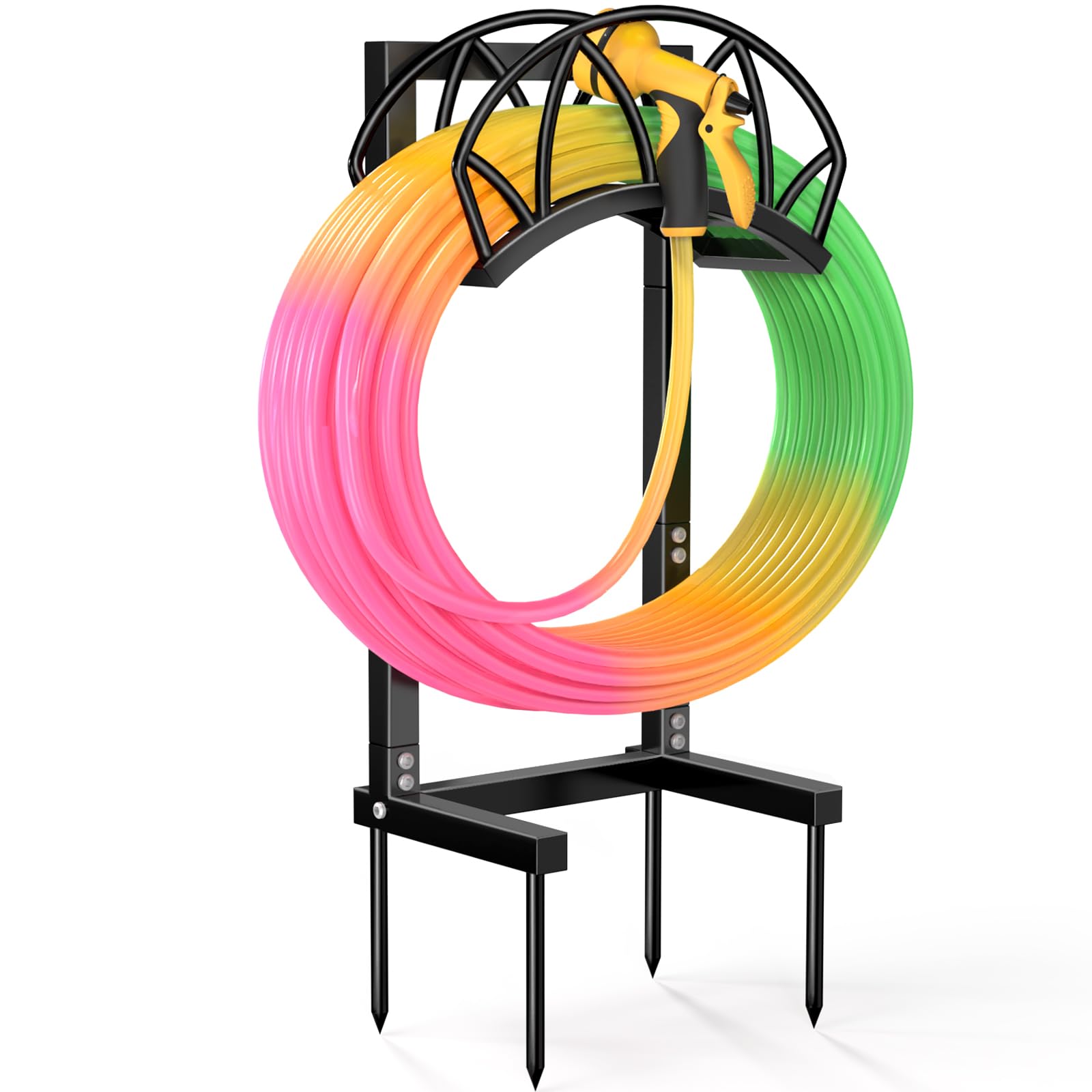 HZE Freestanding Garden Hose Holder