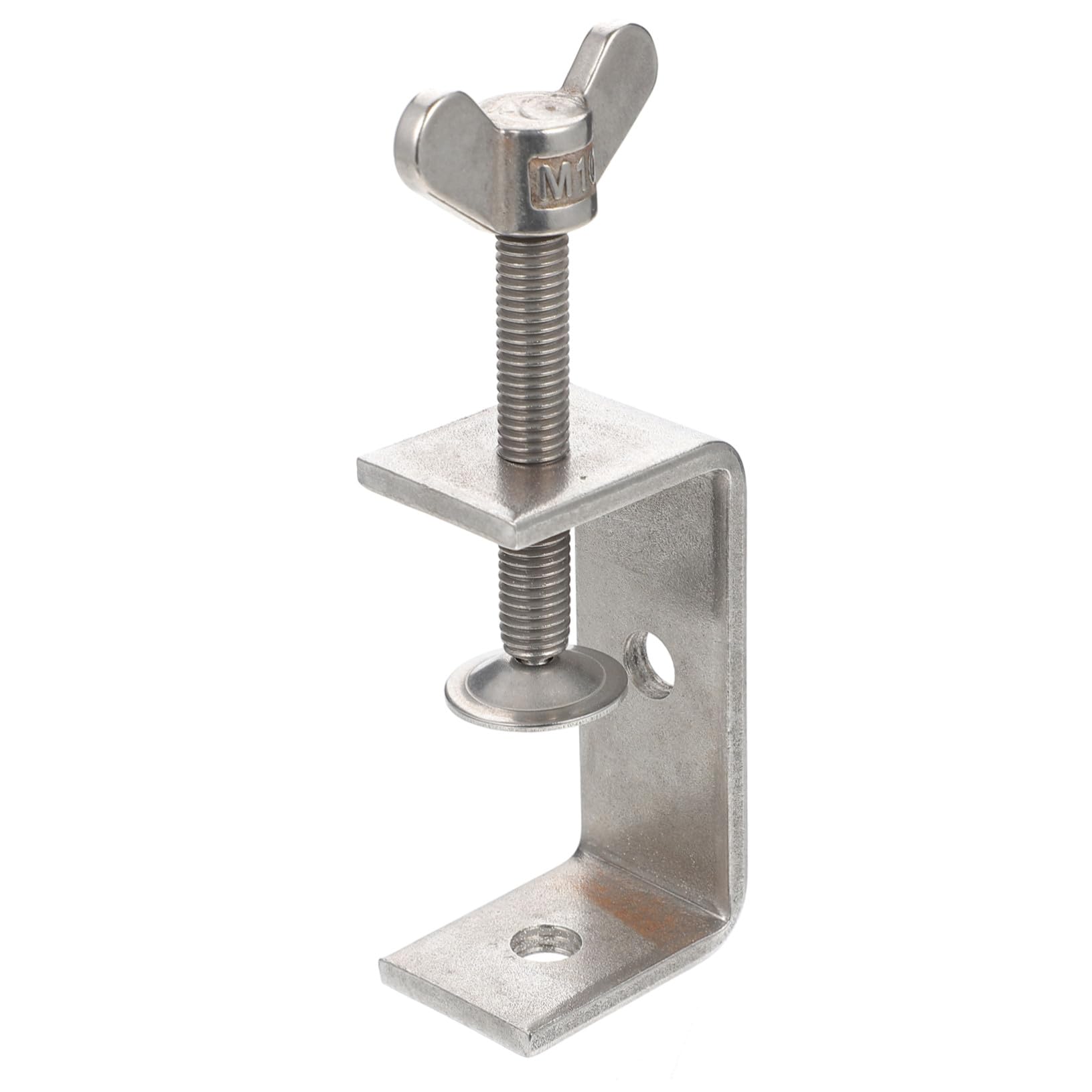 Ipetboom Abrazadera C de Acero Inoxidable para Carpintería Ancha Resistente y Ligera Sargento Multifuncional para Trabajos de Soldadura y Montaje con Apertura