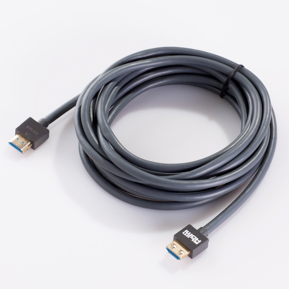 0.5m (50cm) Male Mini (Type C) to Male (Type A) Cable, The World's Slimmest HDMI Lead? (Gold Plated, 1080p, 3D, High Speed, ARC) — view 5