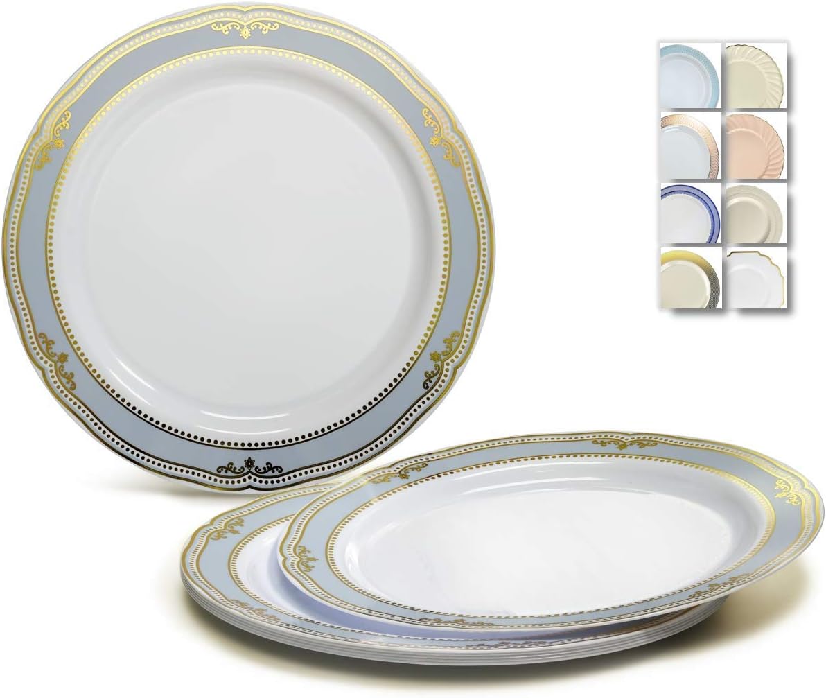 " OCCASIONS " 40 Plates Pack, Disposable Wedding Party