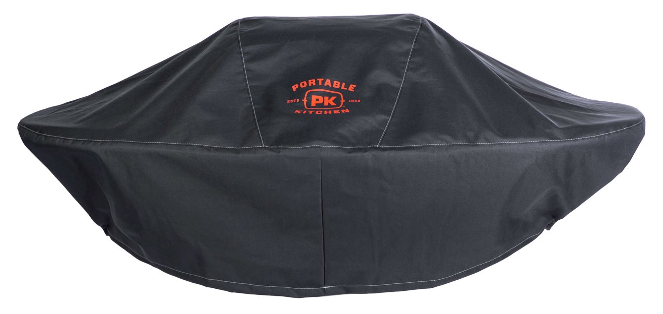 PK GrillsGrill Cover Heavy-Duty Waterproof Thick Vinyl PK360 Grill Covers, Charcoal Gray