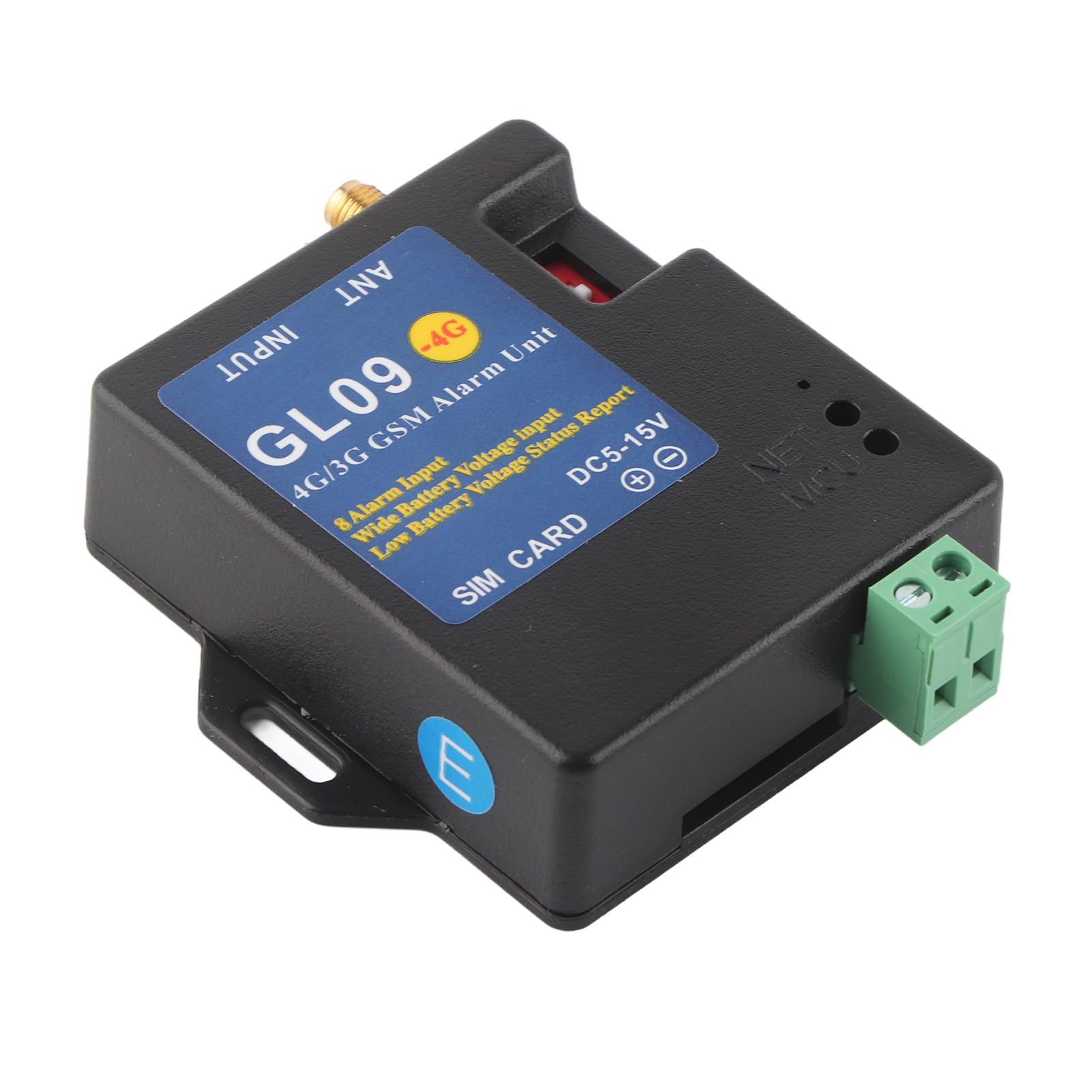 4G/3G/GSM Alarm-Sicherheitssystem-Alarmmodul, 8-K-Eingang, kabelloser Heimlager-Sicherheitsalarm mit eingebautem 4G-Modul für Fernüberwachung (EU-Standard)