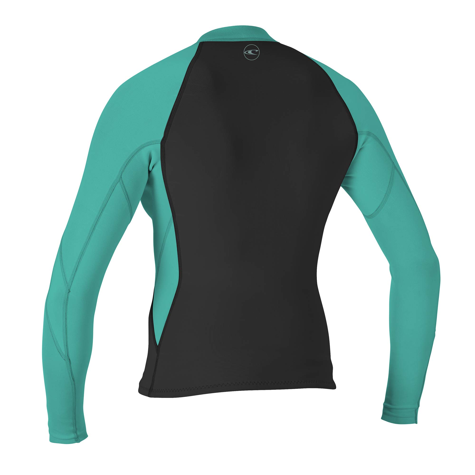 O'NEILL 2026 Femmes Reactor II 1.5mm Front Zip Veste en Néoprène 5294 - Noir/Aqua -