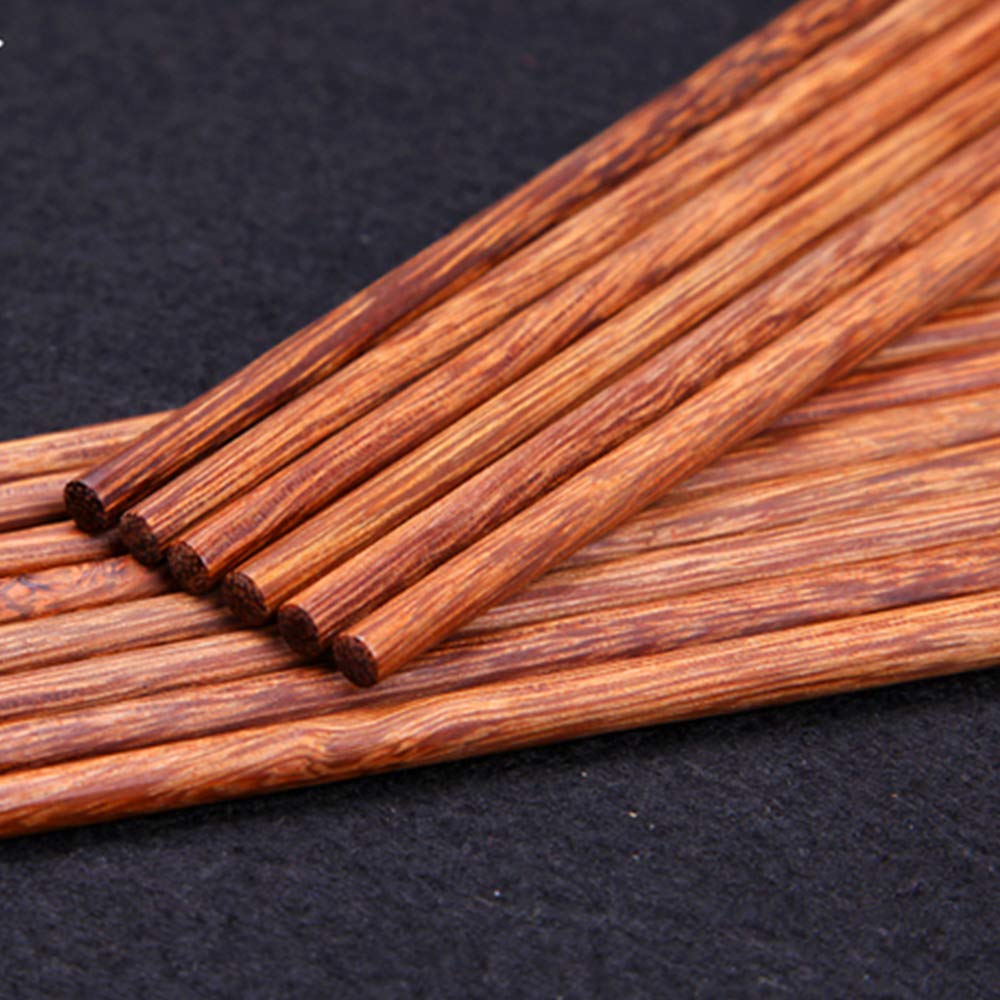 Baguettes, baguettes chinoises Wooden Reusable Chopsticks Gift Set with Case Japanese Sushi Chopsticks Natural Wood Luxury Chinese Chopsticks Non-Slip ChopsticksDishwasher Safe Chopsticks,A