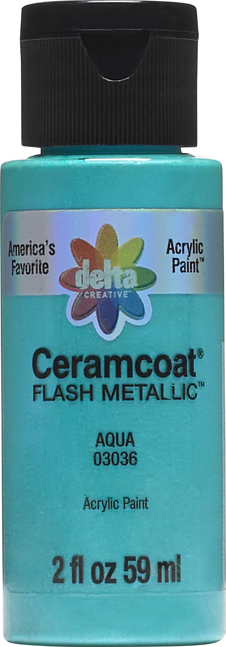 Amazon.com: Delta Creative Ceramcoat Acrylic Paint, 2 oz, Flash