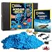 NATIONAL GEOGRAPHIC Ocean Morphing Matter - Play Set Comes with 3 Cups of Morphing Matter, 6 Ocean Animal Figures, Great Kinetic Sensory Activity for Boys & Girls