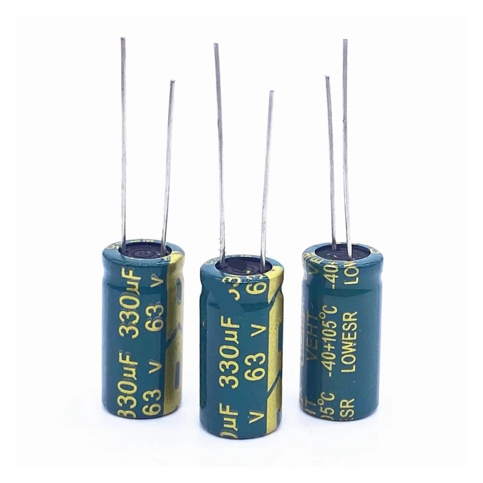 ICXLPMC 20pcs/lot BC04 high frequency low impedance 63v 330UF aluminum electrolytic capacitor size 10 * 20 330UF 20%
