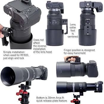 Canon RF800mm F11 IS STM 専用三脚座付き Amazon | iShootカメラリング式三脚座 足、三脚マウントリング