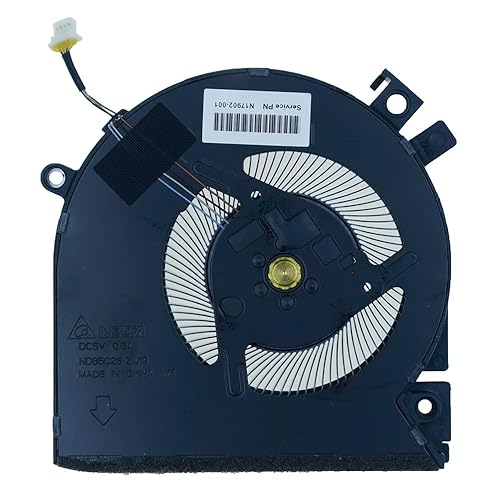 Orandore Ventilador de refrigeración de CPU para HP Victus 15-FA 15-FB 15-fa0031dx 15-fb0028nr TPN-Q278 TPN-Q279 15-fb0028nr 0050ax 0103la DC5V