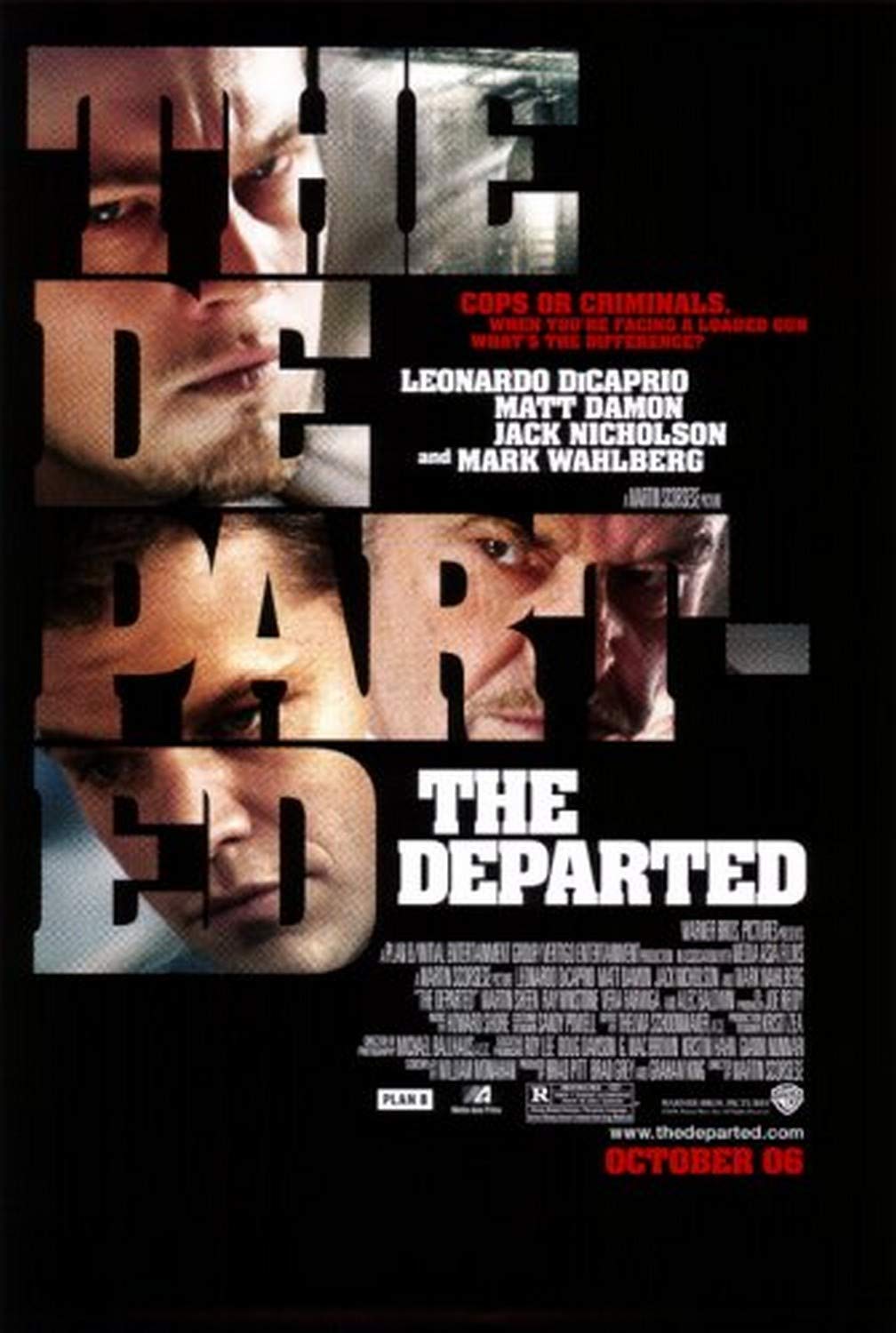 Amazon.co.jp: Departed - クレジット映画ポスター 11x17 378598