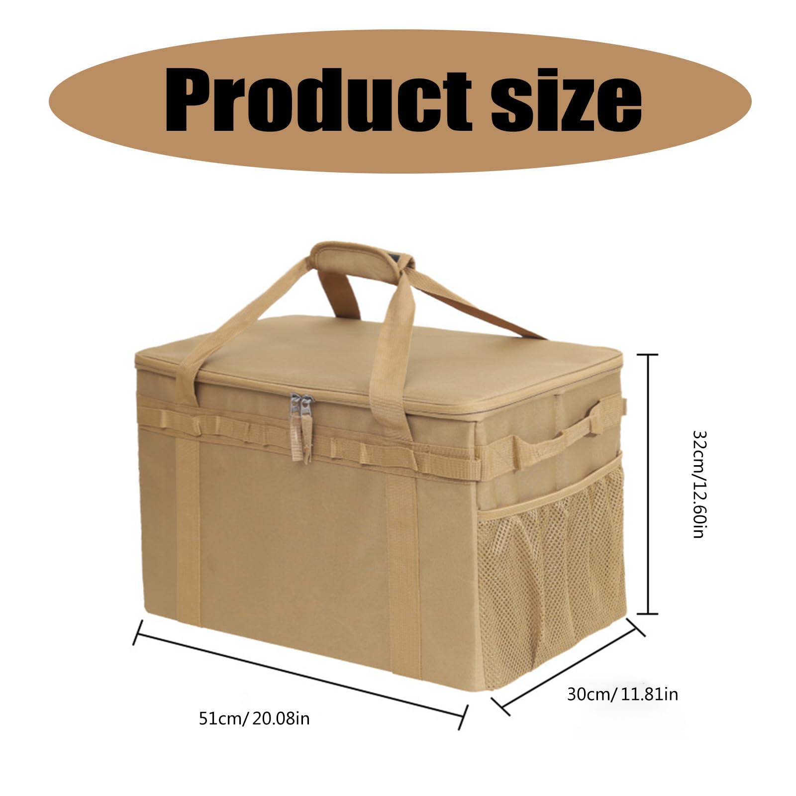 Bolsa de almacenamiento de utensilios de camping a prueba de agua para exteriores, bolsas de gran capacidad, bolsas de picnic, utensilios de viaje, bolsas de transporte para picnic, vajilla