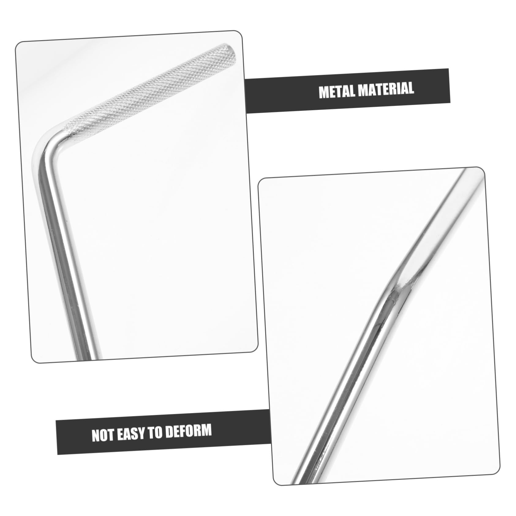 FAVOMOTO Drum Set Rack Mount 2 Pack Metal Bracket for Drums for Performance Display Stand