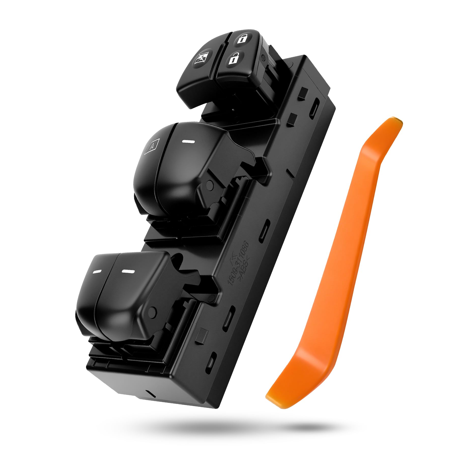 25401-3NF0A Power Window Door Lock Switch Front Left Driver Side for 2013-2018 Nissan Altima/Pathfinder/Leaf/Sentra/Rogue, 2011-2017 Nissan Juke