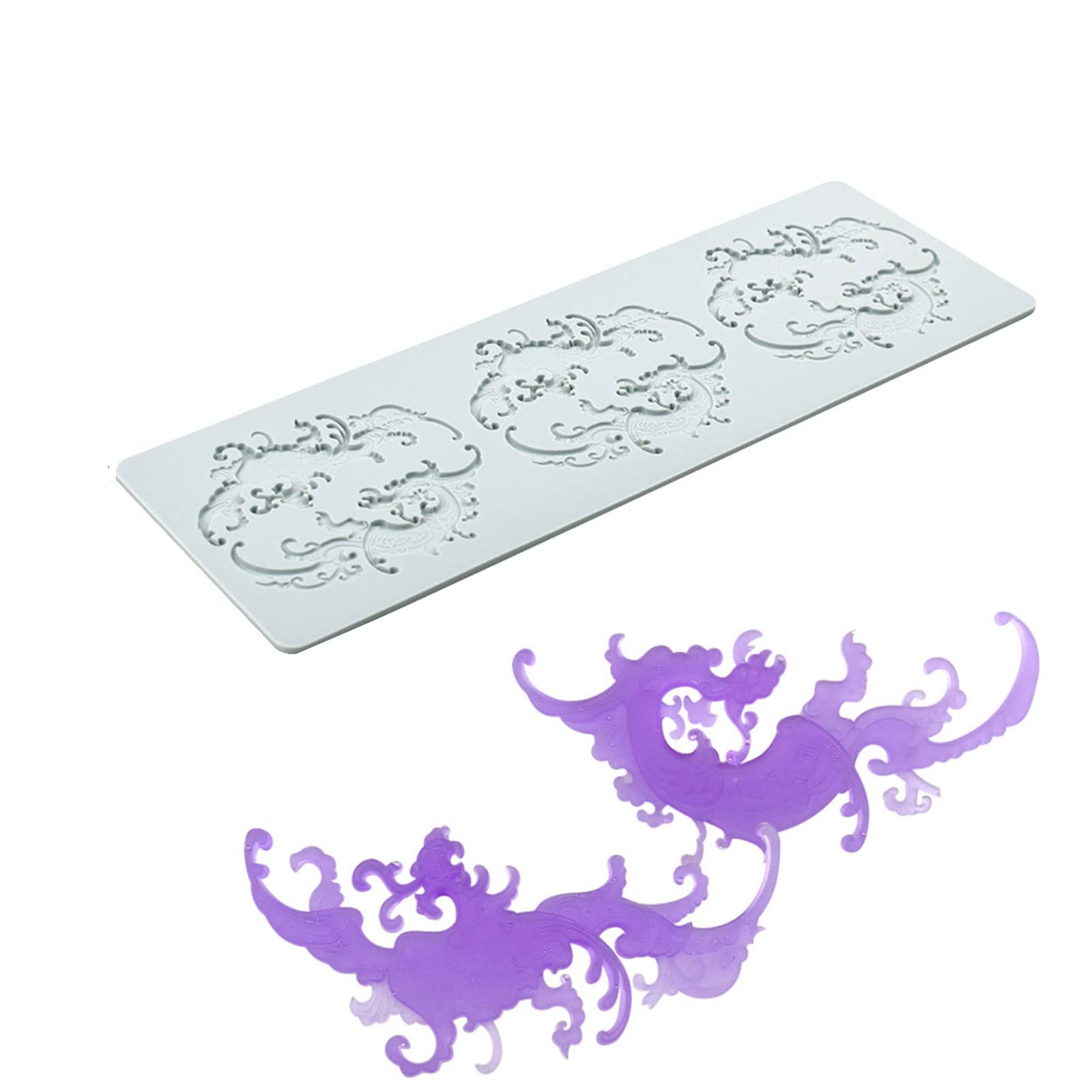CRFFZ 14 Different Fondant Embossers Flower Cookie Biscuit Embossing Decorating Cutter Cake Gadgets Silicone Fondant Molds for
