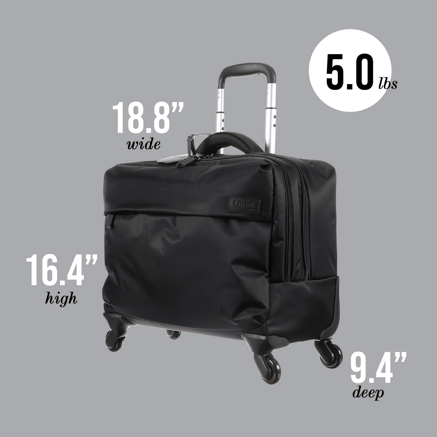 Laptop Wheeled Briefcase Bag for Women 