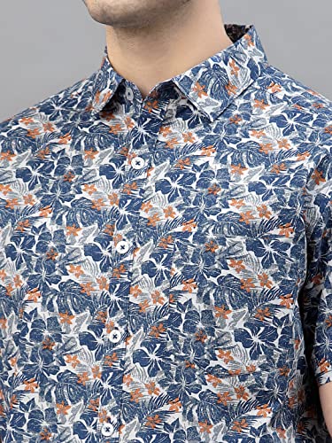 Image of Style Quotient Men Beige Comfort Casual Shirt