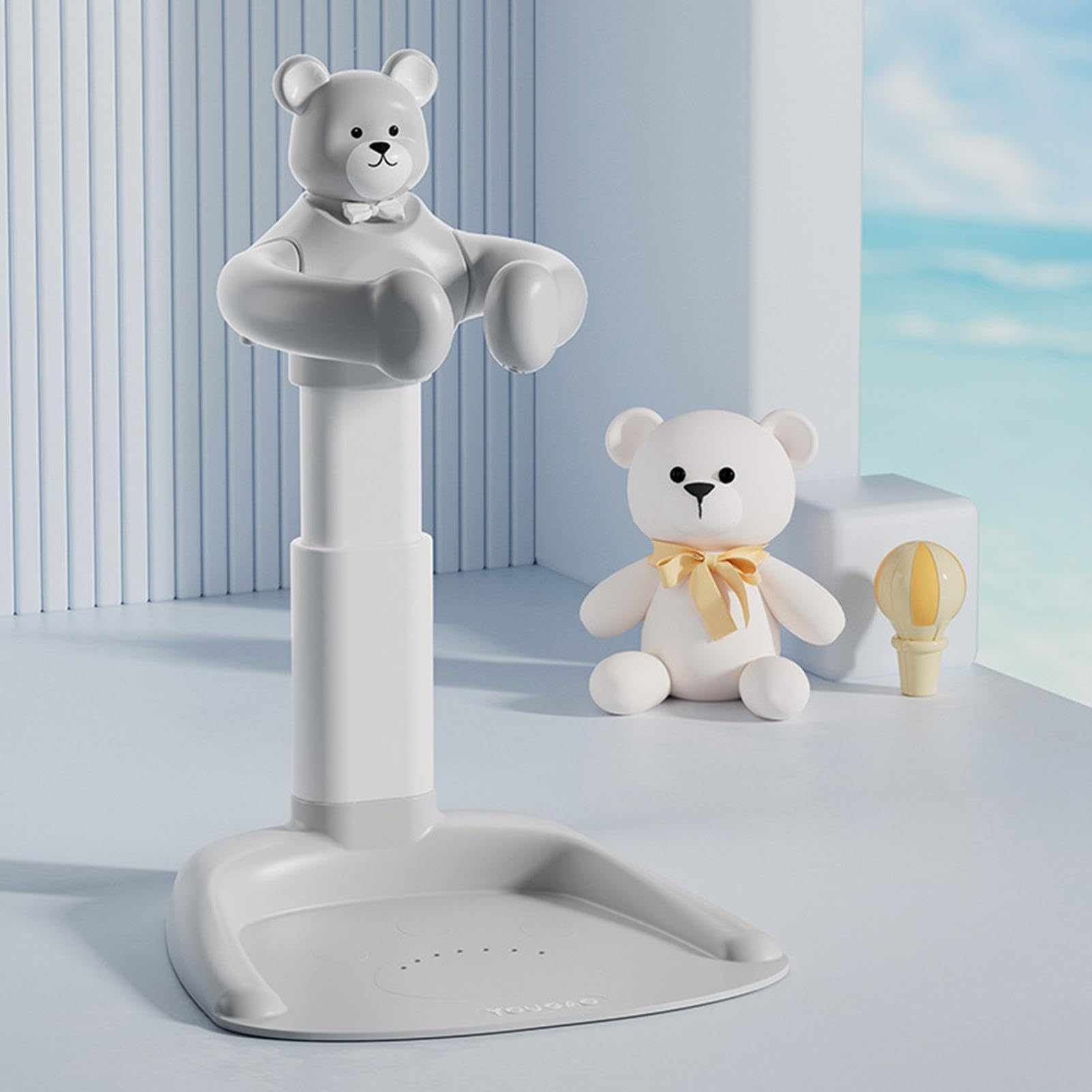 Supporto da bagno per, supporto per bagnetto | Supporto per bagnetto Base antiscivolo In piedi,Maniglia per sedia da bagno con maniglia per sedia portatile regolabile per la mamma