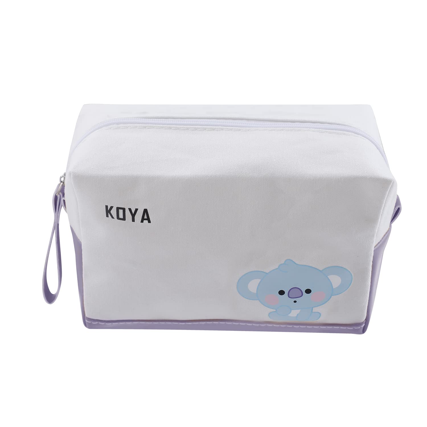 Bangtan Boys Makeup Bag Korean Group Army Cosmetic Bag Portable Travel Cosmetics Bangtan Boys KOYA Storage Case Gift for G...