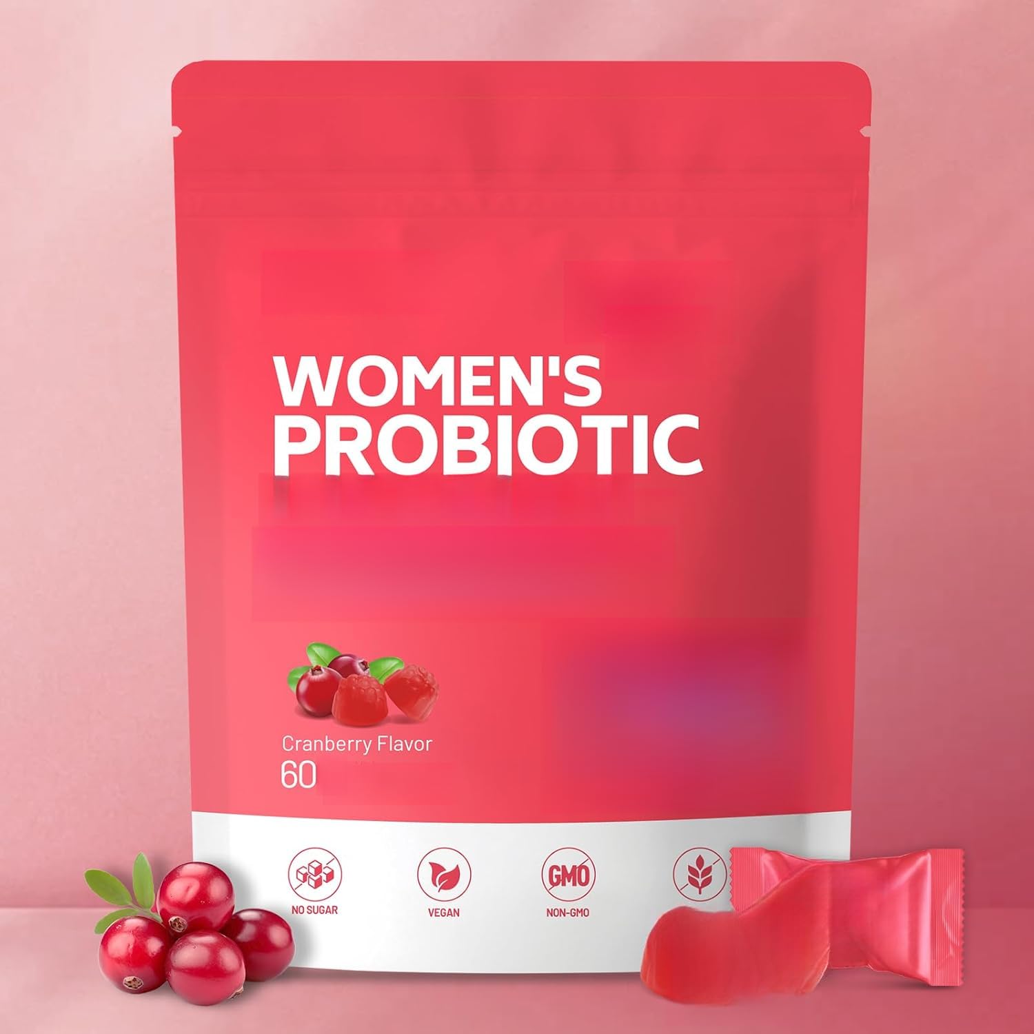 Canneberge vaginal femelle probiotique