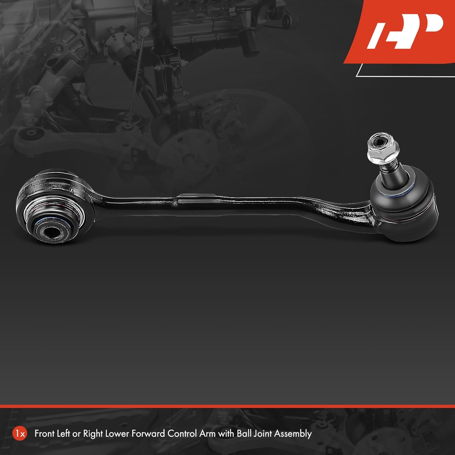 A-Premium Front Forward Lower Control Arm, with Ball Joint & Bushing, Compatible with BMW 328i xDrive 2009-2013, 328xi 2007-2008, 330xi 2006, 335i xDrive 2009-2013, 335xi 2007-2008, X1 2012-2014