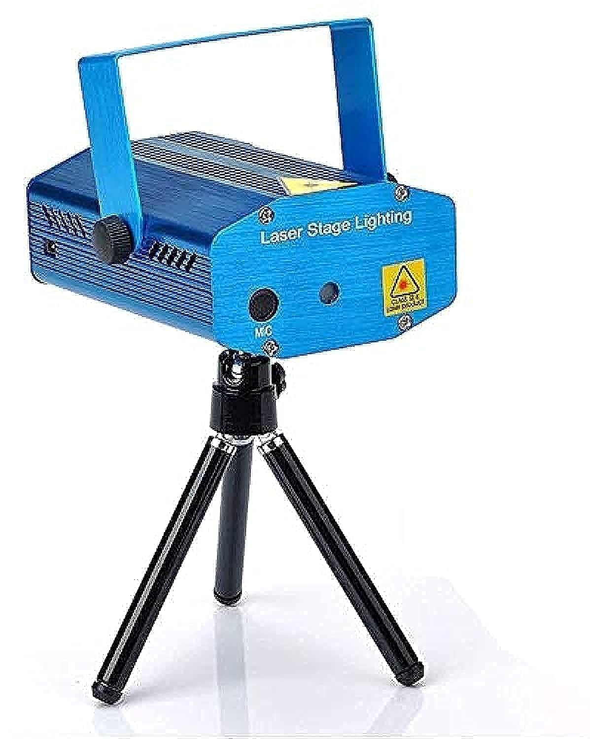 Mini Adjustment LED Laser Projector Stage Lighting DJ Disco Party Bar Club