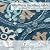 Magpie Fabrics Pack of 2 Outdoor Lumbar Pillow Case Covers 12"x20", Waterproof Rectangular Throw Pillowcase Shell Decorative Sham for Patio Garden Couch - Morgan Medal Blue