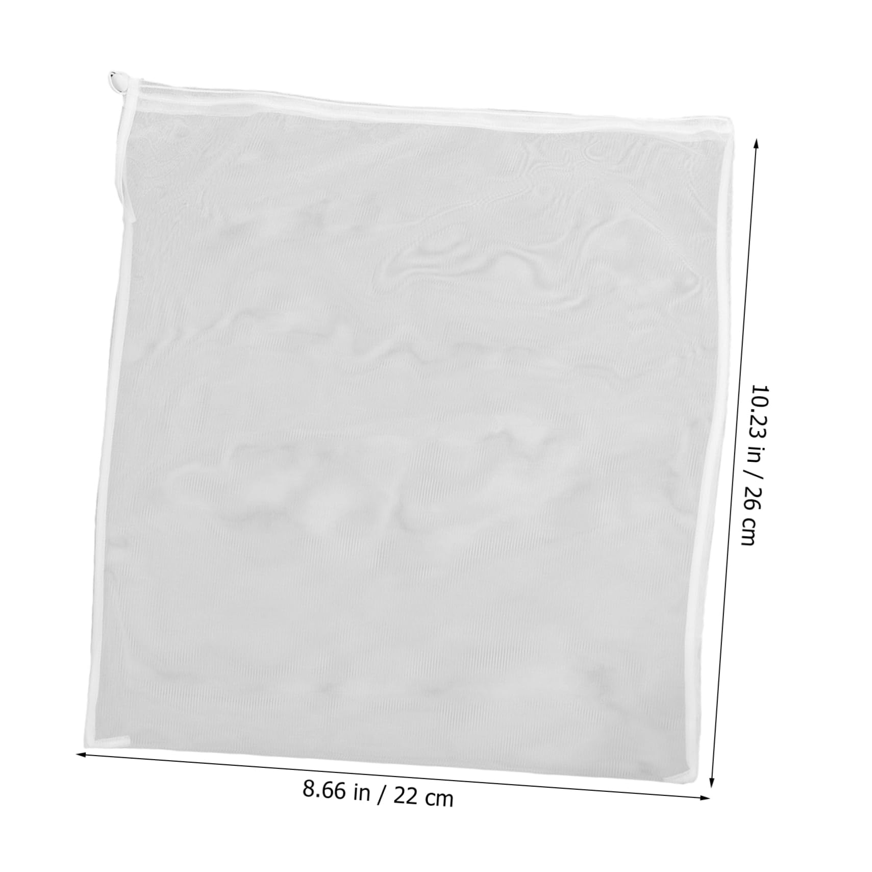 BEBEMOKO Straining Bag Reusable Mesh Filter for Juice Wine and Brewing Material for Easy Filtering and Convenient Use