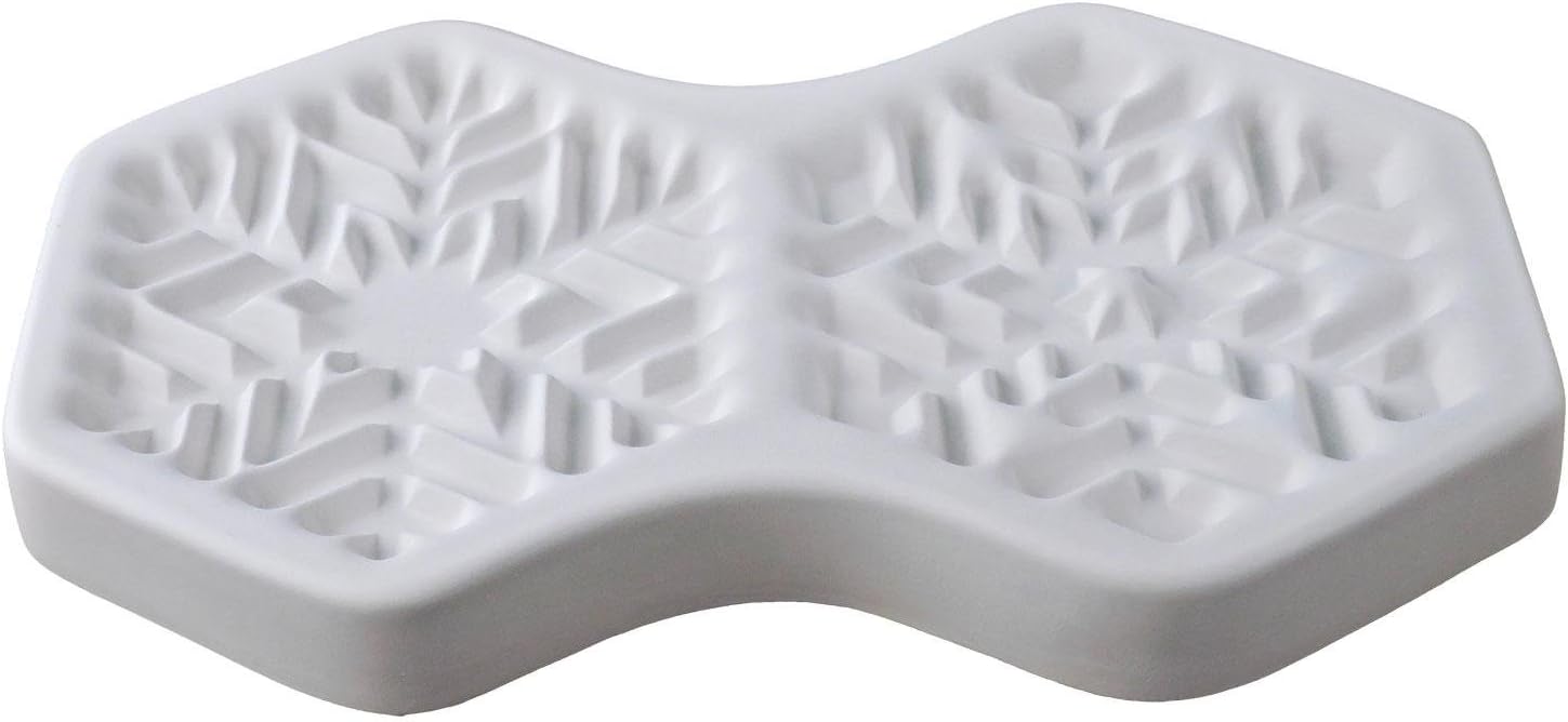 4-1/4" Snowflake Casting Mold by Colour de Verre