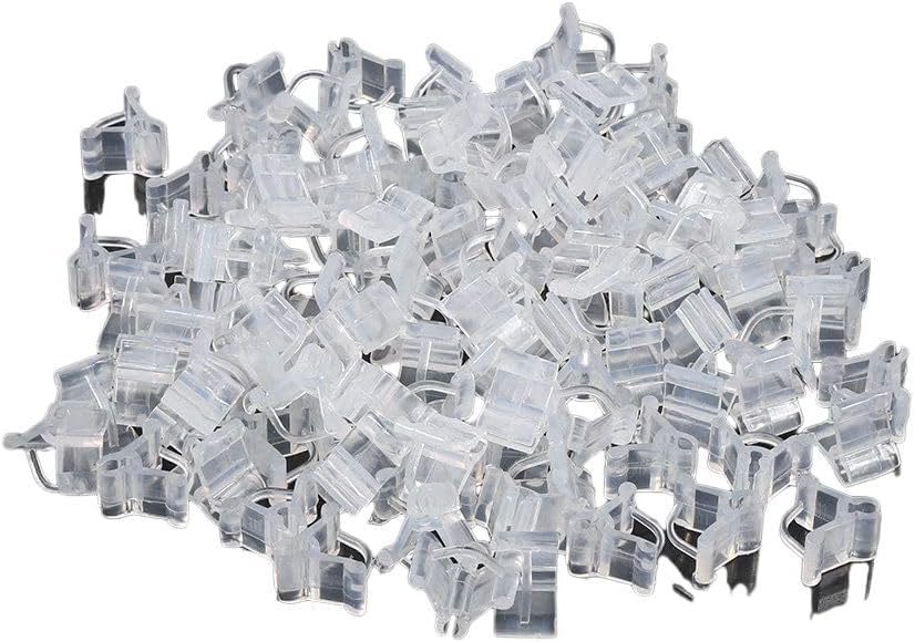 Plant Grafting Clips, Special grafting clip Tomato seedling grafting clip Eggplant grafting clamp 100pcs