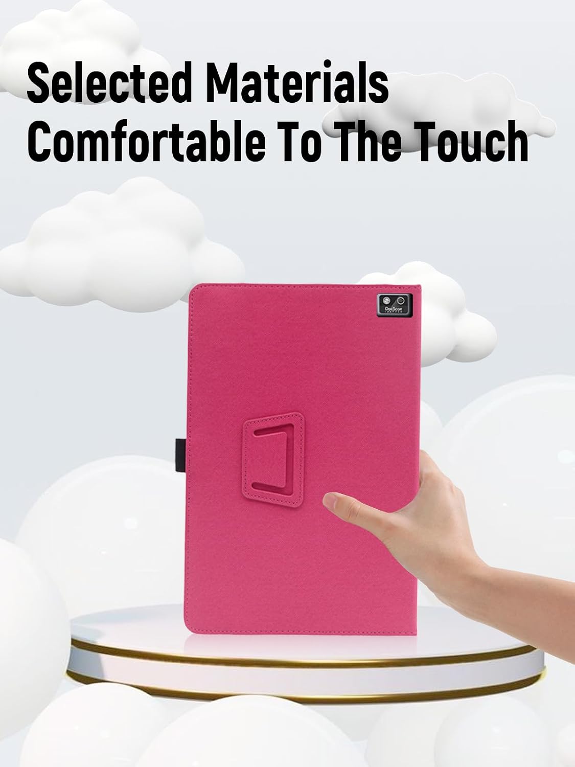 Case for iFLYTEK AINOTE Air 2 Tablet 8.2 Inch (Rose Red) image 3