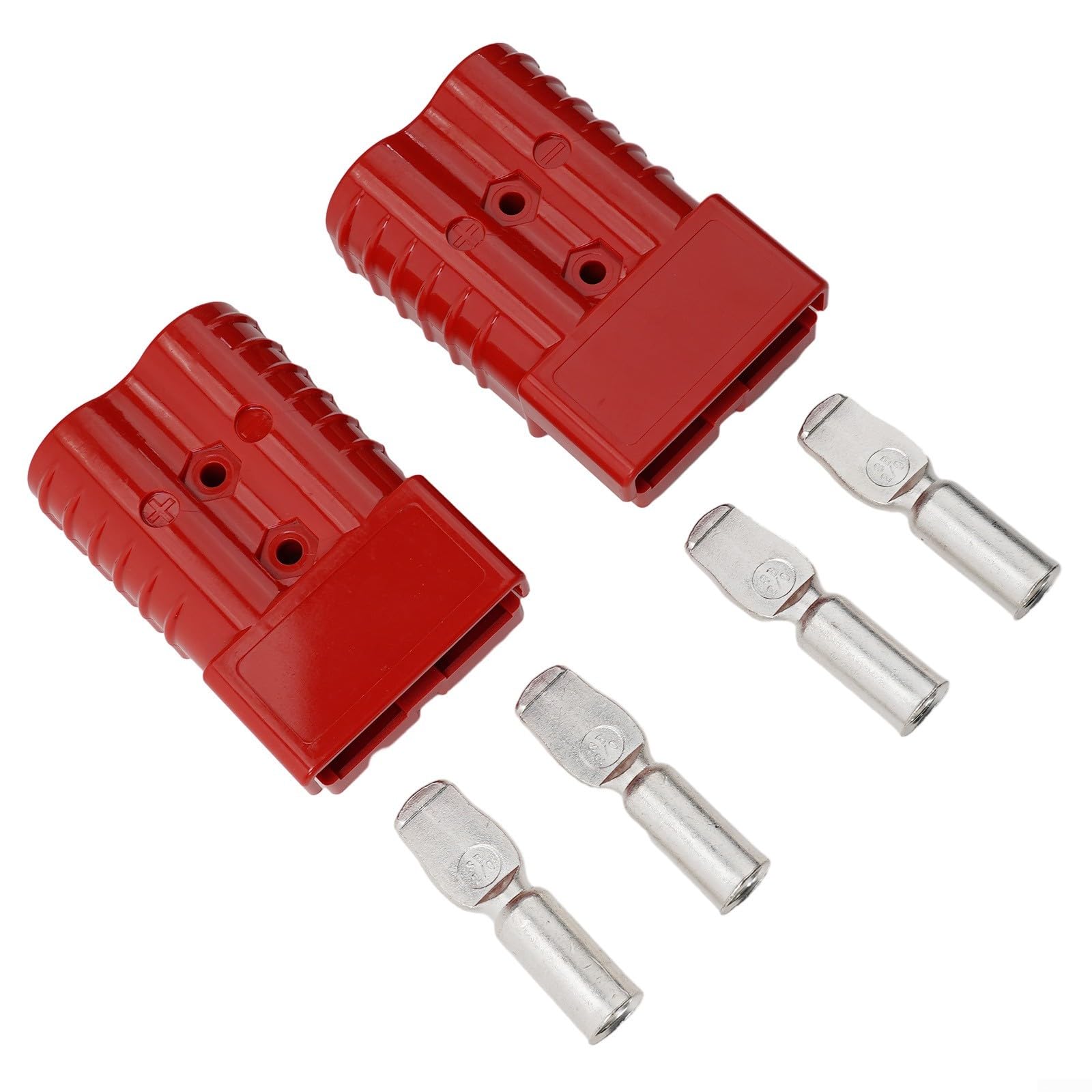 350A 600V for battery Connector Pair Heavy Duty Copper 350A 600V(red)